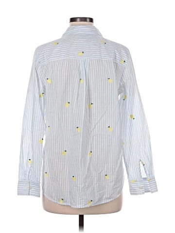 Ann Taylor LOFT Long Sleeve Button-Down Shirt (view 2)