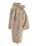 Divided by H&M 100% Polyester Ivory Faux Fur Jacket Size M - photo 4