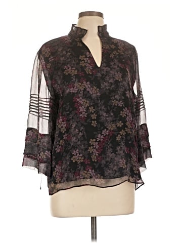 Lauren by Ralph Lauren 3/4 Sleeve Blouse (view 1)