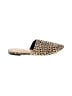 Qupid Animal Print Gold Mule/Clog Size 6 - photo 1