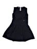 IZOD 100% Polyester Solid Black Dress Size 7 - photo 1