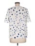 CeCe Ivory Short Sleeve Blouse Size M - photo 2