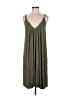 Boston Proper Solid Green Casual Dress Size M - photo 1