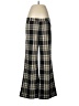 Maurices Plaid Black Dress Pants Size 7 - photo 1