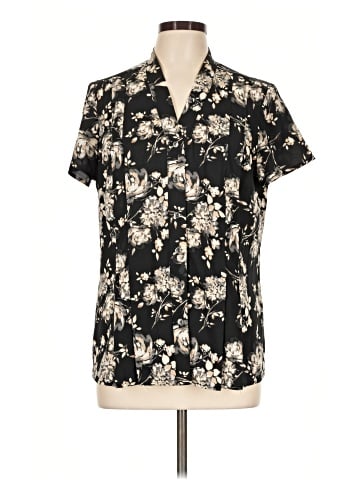 Dana Buchman Short Sleeve Blouse (view 1)