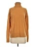 L.L.Bean 100% Cashmere Solid Orange Cashmere Pullover Sweater Size M - photo 1