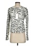 BOSS by HUGO BOSS Animal Print Silver Jacket Size 4 - photo 1
