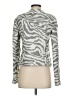 BOSS by HUGO BOSS Animal Print Silver Jacket Size 4 - photo 2