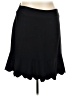 Talbots Solid Black Casual Skirt Size 2X Petite - photo 1