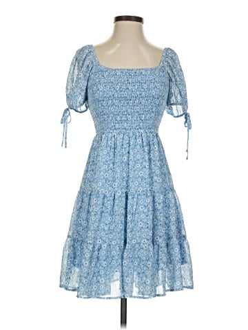 Blu Pepper Casual Dress (view 1)