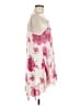 Peach Royal 100% Polyester Floral Ivory Cocktail Dress Size M - photo 4