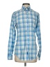 Vineyard Vines 100% Cotton Plaid Blue Long Sleeve Button-Down Shirt Size XS - photo 1