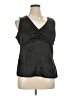 George 100% Polyester Black Sleeveless Blouse Size XL - photo 1