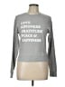 Spiritual Gangster Gray Pullover Sweater Size L - photo 1