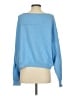 Free People Blue Pullover Sweater Size S - photo 2