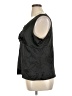 George 100% Polyester Black Sleeveless Blouse Size XL - photo 5