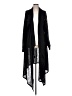 Glam 100% Polyester Black Cardigan Size L - photo 1