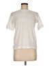 Reebok 100% Polyester Solid Ivory Short Sleeve Turtleneck Size 8 - photo 1