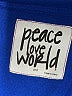 Peace Love World Blue Pullover Sweater Size Med - Lg - photo 7