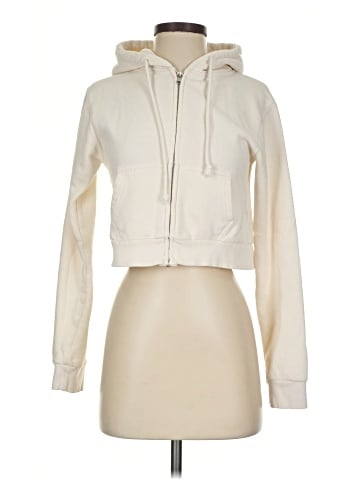 Pull&Bear Zip Up Hoodie (view 1)