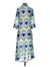 Oliphant Tie-dye Blue Casual Dress Size XS - photo 2