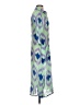 Oliphant Tie-dye Blue Casual Dress Size XS - photo 4