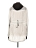 Blanc Noir 100% Nylon Ivory Raincoat Size L - photo 2