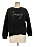 Juicy Couture 100% Polyester Print Black Pullover Sweater Size L - photo 1