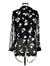 Candie's 100% Polyester Black 3/4 Sleeve Blouse Size M - photo 2