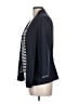 Perceptions Stripes Black Blue Blazer Size 12 - photo 5
