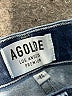 AGOLDE Solid Blue Jeans Size 26 waist - photo 7