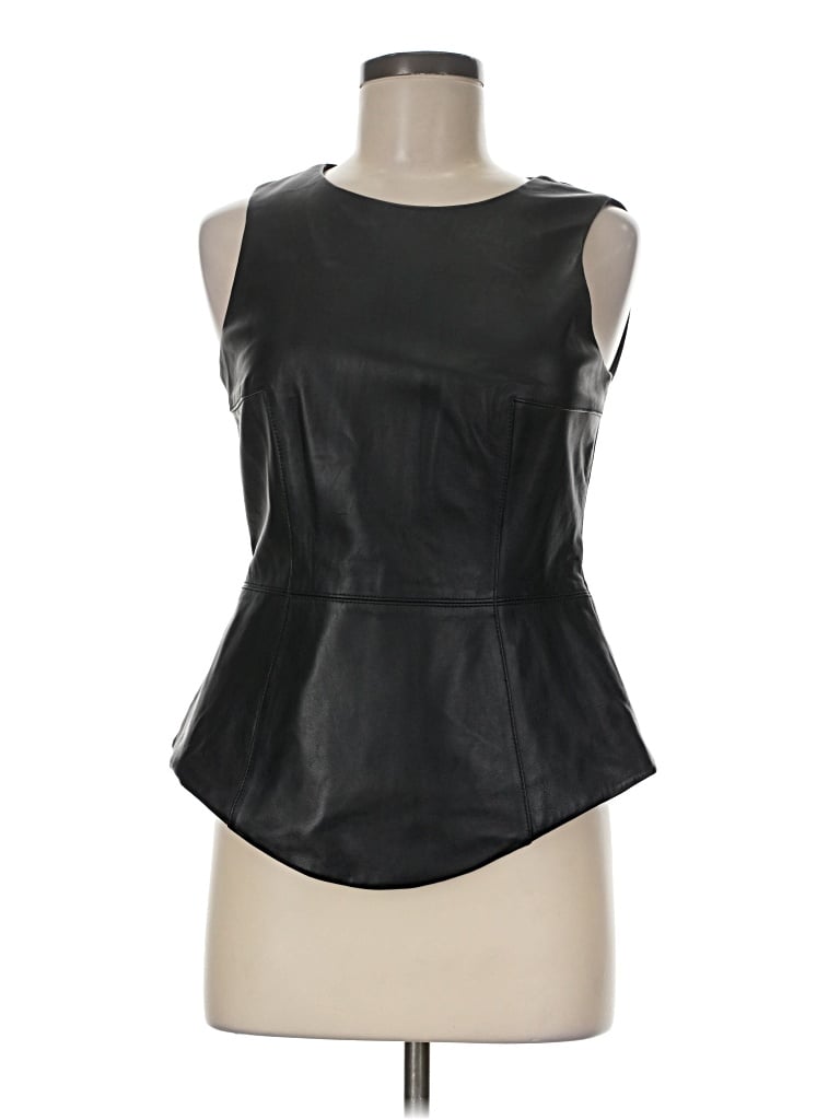 Pre-owned Tibi Sleeveless Blouse In Black
