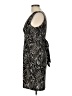 Iz Byer Animal Print Black Cocktail Dress Size L - photo 5