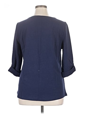 Soft Surroundings 3/4 Sleeve Top (view 2)