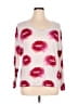 Lane Bryant 100% Cotton White Pullover Sweater Size 14 - 16 Plus - photo 1