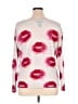 Lane Bryant 100% Cotton White Pullover Sweater Size 14 - 16 Plus - photo 2