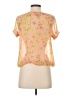 Joe Fresh 100% Polyester Pink Short Sleeve Blouse Size XS - photo 2