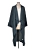 Lush Teal Gray Kimono Size M - photo 1