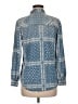 Thread & Supply 100% Lyocell Blue Long Sleeve Button-Down Shirt Size S - photo 2