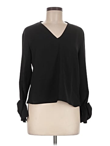 Zara Basic Long Sleeve Blouse (view 1)