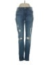 7 For All Mankind Hearts Blue Jeans Size 26 waist - photo 1