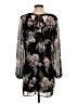 BCBGeneration 100% Polyester Floral Black Cocktail Dress Size S - photo 2
