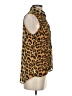 Forever 21 100% Polyester Animal Print Brown Sleeveless Blouse Size S - photo 4