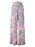 Lilly Pulitzer 100% Rayon Paisley Pink Casual Pants Size M - photo 1