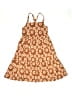 Hanna Andersson 100% Cotton Print Brown Dress Size 6 - 7 - photo 1