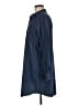 J.Jill 100% Cotton Blue 3/4 Sleeve Button-Down Shirt Size M - photo 5