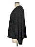 Express 100% Polyester Polka Dots Black Long Sleeve Blouse Size L - photo 5