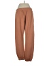Bobi 100% Cotton Color Block Brown Casual Pants Size S - photo 2