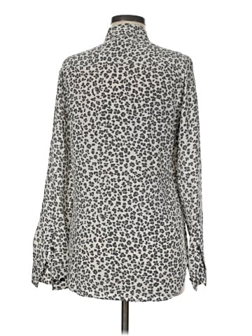 Equipment Long Sleeve Blouse (view 2)