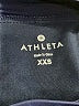 Athleta 100% Polyester Solid Blue Athletic Shorts Size XXS - photo 3
